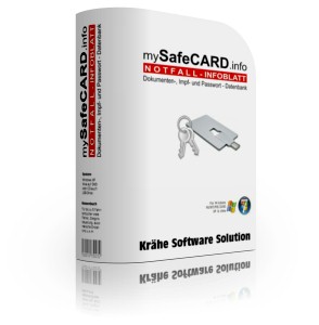 SafeCARD - Ihr mobiles Notfall-Infoblatt 